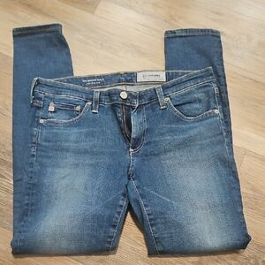 AG Adriano Goldschmied Classic Blue Straight Leg Jeans